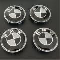 BMW Wheel Center Caps Set of 4 Emblem, 68mm BMW Rim Center Hub Caps for All Models with BMW Blue & White Color. 