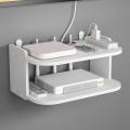 New Wifi Router Stand Double Layer Wall Mounted Home decorator PVC Tarpaulin - 2 Layer Wood Desk Set - Cloth Stand Wifi Modem Router  Mobile Stand, Router, bathroom accessories, bathroom accessories corner rack, bathroom self, jainamaz stand, Self stand. 