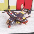 DIY 3D Wooden Puzzle Jigsaw Puzzles Unfinished Aircraft Puzzle Assembly Airplane Model Building Airplane Model for Kids Teens Adults. 