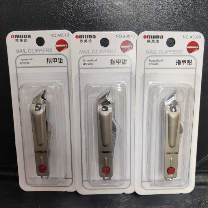 Omuda Adult Stainless Steel Nail Cutter side cut CN -1pcs