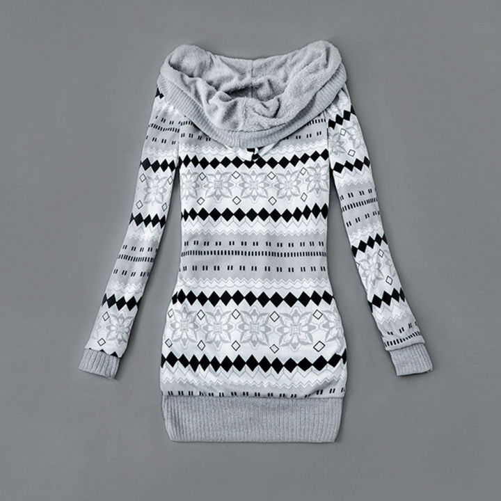 Women%20Cardigan%20Hooded%20Buttons%20Closure%20Hooded%20Plush%20Lining%20Sweater%20Cardigan%20-%20Image%204