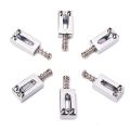 6 Pcs Electric Guitar Bridge Saddles Flat & 1 Pcs 38Inch Guitar Bag Oxford Cloth Shoulder Gig Bag. 