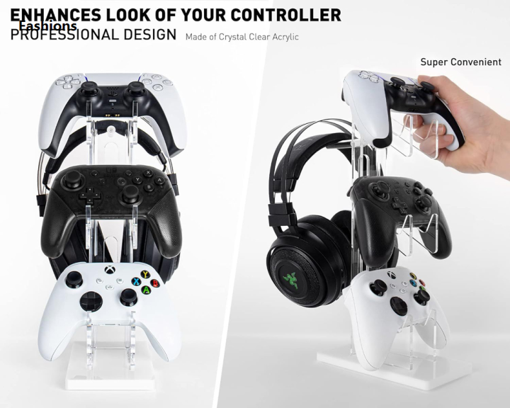 Fashions%20Floor%20Stand%20Display%20Holder%20Universal%203%20Tier%20Controller%20Holder%20and%20Headset%20Stand%20Game%20Accessories%20for%20PS5/PS4/PS3/PS2/Xbox%20-%20Image%203