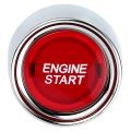 Engine Button Car DC 12V 24V Red Car Start Engine Button Light Switch Button Start Ignition Switch for Racing-Red. 