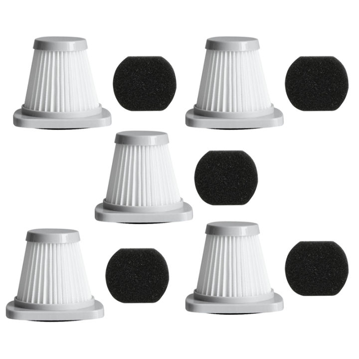 5Pcs/1Set%20for%20Midea%20Handheld%20Vacuum%20Cleaner%20SC861%20SC861A%20Accessories%20Haipa%20Filter%20HEPA%20Filter%20-%20Image%202