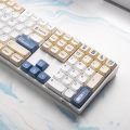 GMK Soy Milk Theme Keycaps 144 Keys PBT Keycaps Dye Sublimation For Cherry Gatrron MX Switches Mechanical Keyboard XDA key caps.