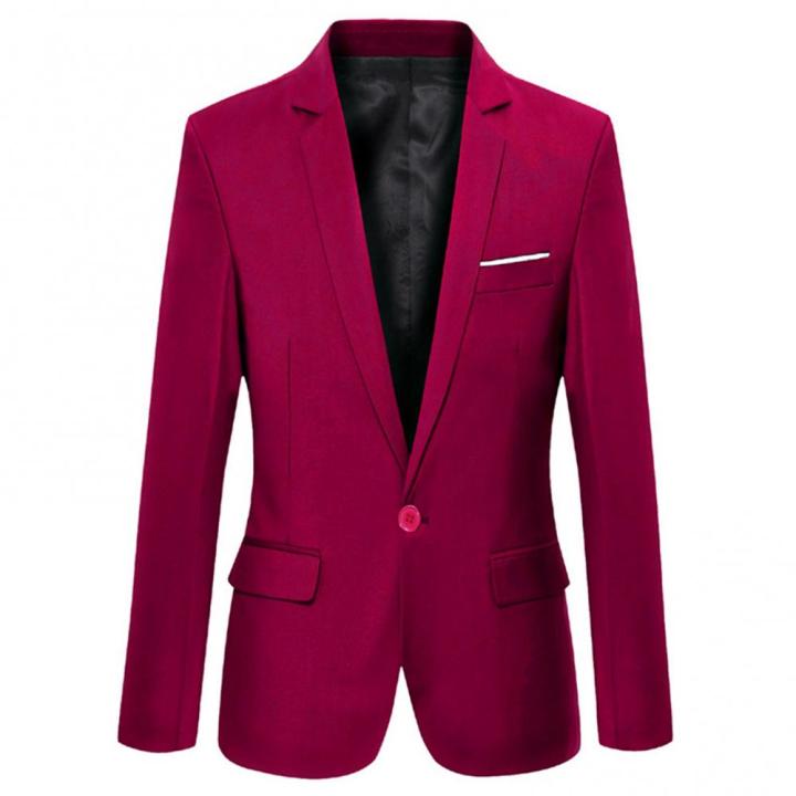 Men%20Blazer%20Jackets%202023%20Solid%20Color%20Long%20Sleeve%20Lapel%20Slim%20Fit%20Business%20Blazer%20Suit%20Coat%20Outwear%20Brand%20Mens%20Casual%20Blazers%20Coats%20-%20Image%202