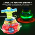 Gyro Toy Colorful Flashing Gyro Music Spinning Toy With Launcher Funny Ejection Toy Smooth for Children Gifts Kids Party Toys. 
