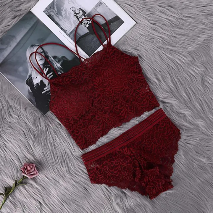 Khapsu%20Premium%20Quality%20Women%20Non%20Pushup%20Lace%20Style%20Padded%20Bra%20and%20Panty%20Set%20-%20Image%202