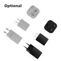 KOGEEK USB Wall Charging Adapter Power Adapter USB Charging Block Cube for Smartphone Tablet Lap-top 100-240V to 5V/2.0A. 