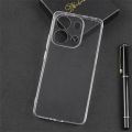 For Xiaomi Redmi Note 13 4G Clear Cover Soft Thin Anti-Scratches Crystal Case(Transparent) (Back Case Cover. 