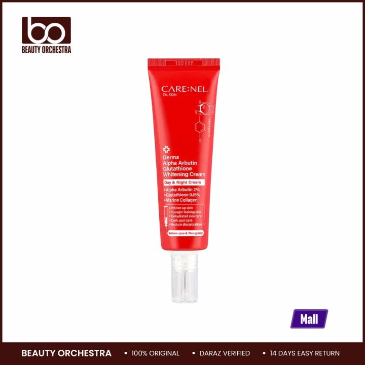 CARENEL Derma Alpha Arbutin Glutathione Whitening Cream 45ml