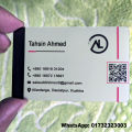 85x54mm Thin Matte Transparent Plastic visiting card & Photo card Long Lasting UV printing - 1pcs. 