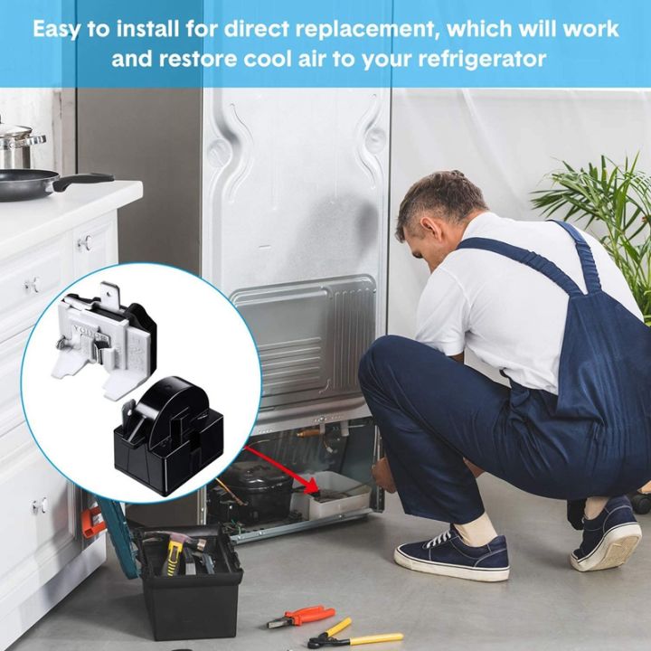 QP2-4.7%20PTC%20Starter%20Relay%201%20Pin%20Refrigerator%20Starter%20Relay%20and%206750C-0005P%20Refrigerator%20Overload%20Protector%20-%20Image%206