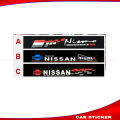 NISMO Car Universal Windshield reflective sticker Sport Windshield Banner Vinyl Decal Sticker CAR FRONT Windshield Glass Sticker. 