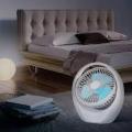 Portable Lightweight 6.5 Inch Mini Rotating Rechargeable Emergency Fan - GB4706-1. 