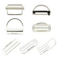 Scuba Diving Weight Belt Slide Keeper Stainless Steel D Ring Webbing Harness Belt Retainer Stopper Freediving BCD Accessoires. 