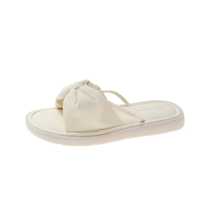 French%20Sense%20Flat%20Sandals%20Women's%20Summer%202024%20New%20Niche%20Women's%20Fairy%20Style%20Slippers%20-%20Image%202