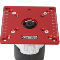 1 Piece Router Table Insert Plate,Mini Square Woodworking Bench Router Flip Plate Multifunctional Trimming Engraving Table Aluminum Alloy. 