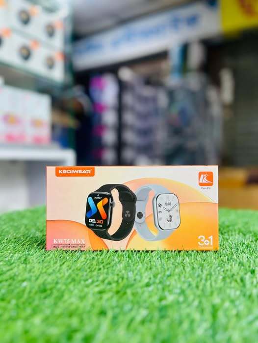 KEQIWEAR%20KW75%20Max%20Smart%20Watch%203%20Straps%20Band%20Full%20HD%20Touch%20Screen%20Wireless%20Charging%20Long%20Battery%20Life%20Smartwatch%20for%20Men%20and%20Women%20-%20Image%203
