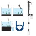 Electric Aquarium Fish Tank Water Changer Sand Washer Vacuum Siphon Operated Gravel Cleaner Aquarium Cleaning Tool. 