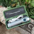 B-MAX Rechargeable Metal Body High Power Long Distance Three Modes Torch Light With Box. 
