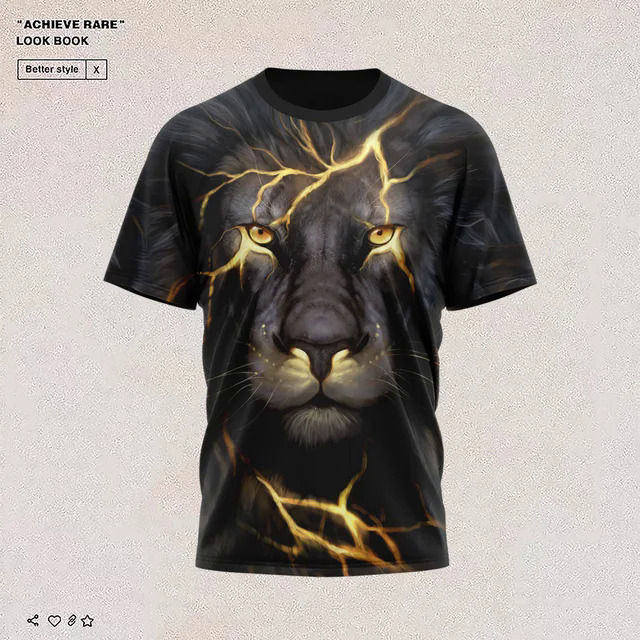 3D%20Print%20Lion%20Shirt%20Men's%20T-shirt%202023%20New%20Sweatshirt%20Summer%20O%20Neck%20Casual%20Short%20Sleeve%20Tees%20Mens%20Clothing%20Male%20Cool%20Streetwear%20-%20Image%207