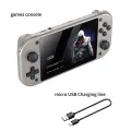 M17 Handheld Game Console 4.3 Inche Lcd Display Quad-Core Cortex-A7 Upto1.2Ghz 25 Kinds of Classic Simulators Play-128G Reusable Easy to Use. 