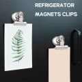 20 Pack Magnetic Clips,Scratch-Free Refrigerator Strong Magnet Clips,Binder Clips Paper Clamps,Whiteboard Magnets Clips. 