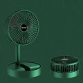 Portable Folding Fan Retractable Floor Standing Fan,Style: USB Plug In. 
