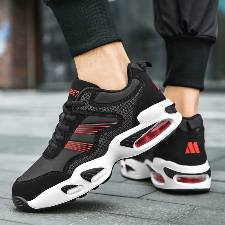 Badminton Shoes Autumn and Winter Sports Shoes Boots Non-Slip Wear-Resistant Men's Sneakers Air Cushion Shock-Absorbing Breathable Training Running Men's Shoes