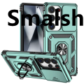 Smalshop For Samsung Galaxy S25 Ultra 5G S25 Plus Case Armor Magnetic Ring Holder Cover For Galaxy S25 Plus S25Ultra S 25 Slide Lens Protect Funda.