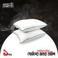 Exclusive Fiber Kids Head Pillow, White, (13"x17"), 1 Pcs.