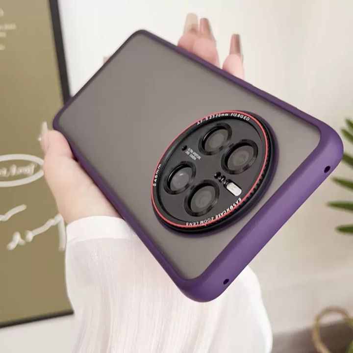 Leica Magnetic Attachment for Huawei Mate60Pro Metal Lens Phone Case P60 Full Package Matte PC Hard Case 50RS