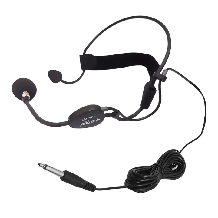 Yoga%20Headset%20Headgear%20Microphone%20-%20Mic%20-Dm-193%20-%20Black%20-%20Image%204