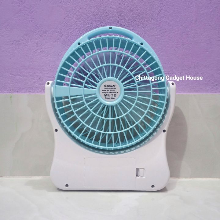 WEIDASI%20WD-202%20Rechargeable%202400mAh%20Lithium%20Battery%20Up-Down%20Adjustable%20Desk%20Fan%20With%20LED%20Light%20-%20Image%204