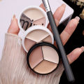 3 Colors Concealer Palette Eyeshadow Base Palette Matte Contour Concealer Covering For Dark Circles Concealer. 