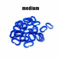 50pcs S M L size Chicken Beak Clasp Fasan Mouth Snap Ring Replace Peepers Eye Glasses Blinders Spectacles Anti-pecking Feed. 