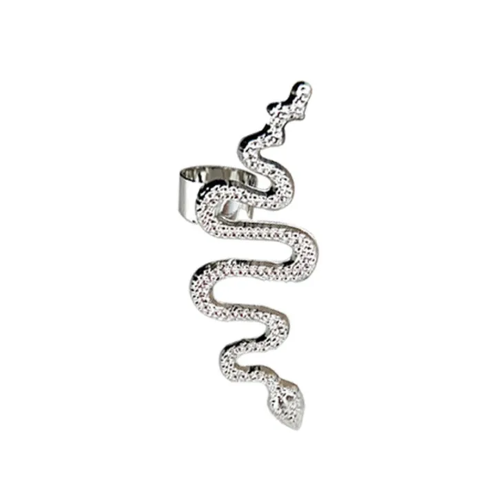 %E3%80%90Toy%20life%20hall%E3%80%91Vintage%20Alloy%20Snake%20Without%20Piercing/Non%20Pierced%20Snake%20Ear%20Clip%20Jewelry%20-%20Image%202