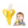 Baby Banana Infant Toothbrush, Easy to Hold, Train Infants Babies and Toddlers for Oral Hygiene, Teether Effect for Sore Gums.