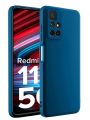 Xiaomi Redmi Note 11T 5G/ Note 11 5G Silicone Matte Flexible Soft Phone Case - Black - Phone Back Cover. 