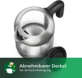 Philips 5000 Series HD9339 Glass Electric Kettle – 1.7L, 2200W Power, Modern Design.