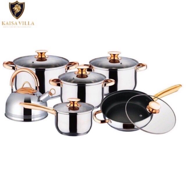 Kaisa%20Villa%20Stainless%20Steel%20Induction%20bottom%2012pcs%20Cookware%20Set%20-%20Image%202