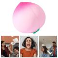 Simulation Peach Squeeze Toy Soft TPR Quick Rebound Toys Decompression Pinch Stress Toy Ball Fruit Kids Gifts Relief Funny V6Q1. 