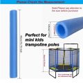 6/12Pcs 40cm Trampoline Pole Foam Sleeves Waterproof Protective Cover Padding for Outdoor Children's Trampoline Accessories.