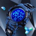 【Hannah Martin Store】Electronic Watch For Boys Girls Children Dial Military Sport Watches for Kids Multi-function Watch.