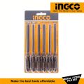 6 PCS FILE SET INGCO (HKTF63).