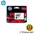 Hp 680 Black Cartridge For Printer 1115, 1118, 2135, 2138, 3635, 3636, 3638, 4675, 4678. 