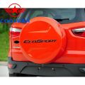 ECOSPORT LOGO Car Rear Spare Tire Emblem Trim Sticker for Ford Ecosport 2013 2014 2015 2016 2017 Accessories. 
