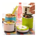 3 lear Homio Lunch Box. 